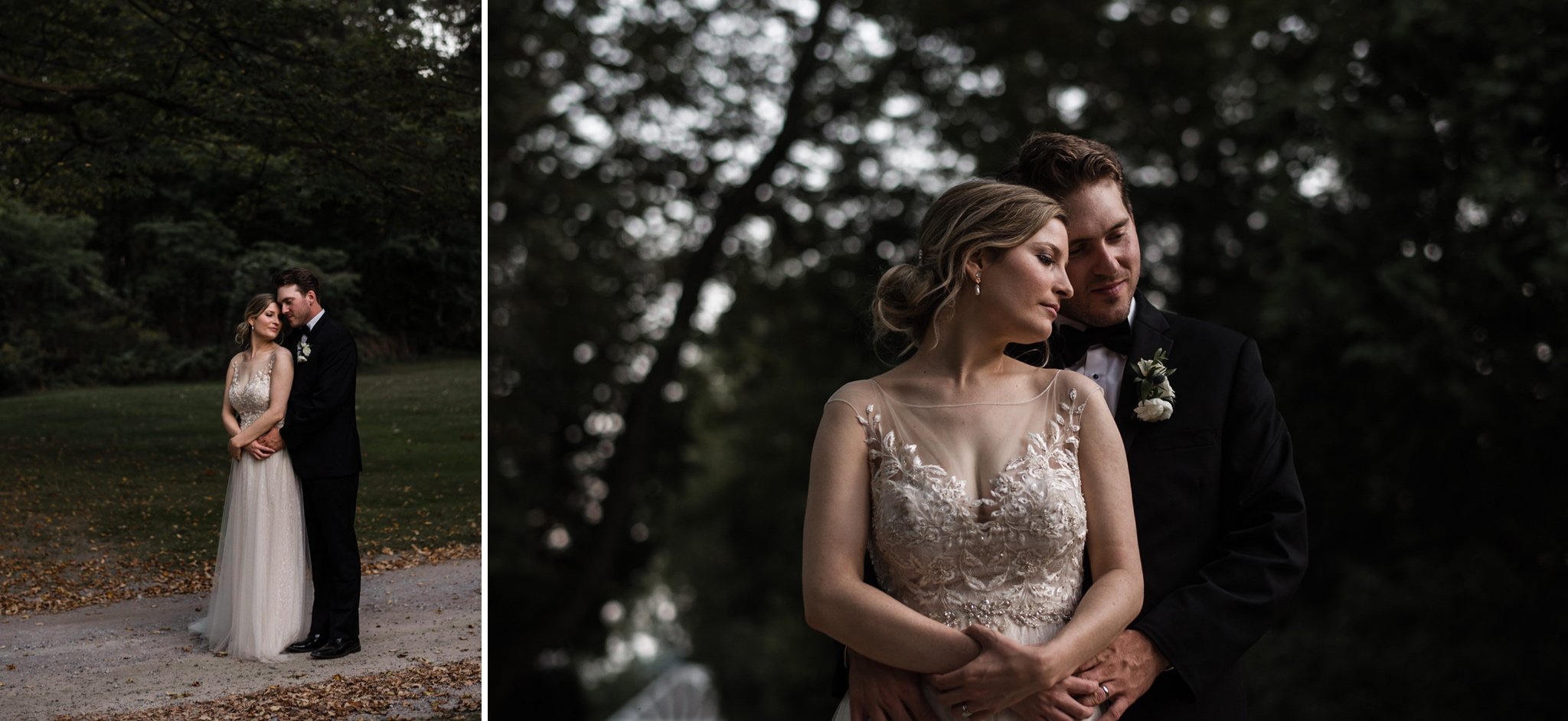 228-elegant-wedding-dress-couple-portraits-penryn-park-toronto-photographer.jpg