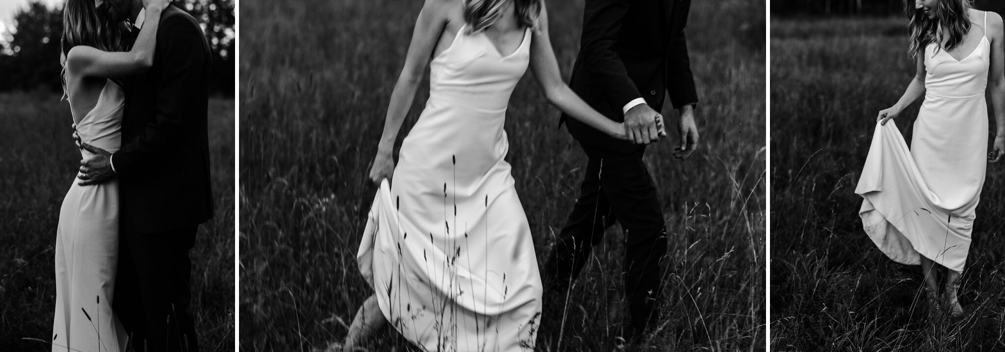 084-bride-groom-wedding-photos-in-field-at-sunset-toronto-romantic-black-white.jpg
