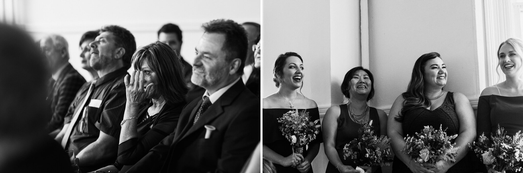 486-emotional-wedding-guests-toronto-great-hall-bar-isabel-black-white.jpg