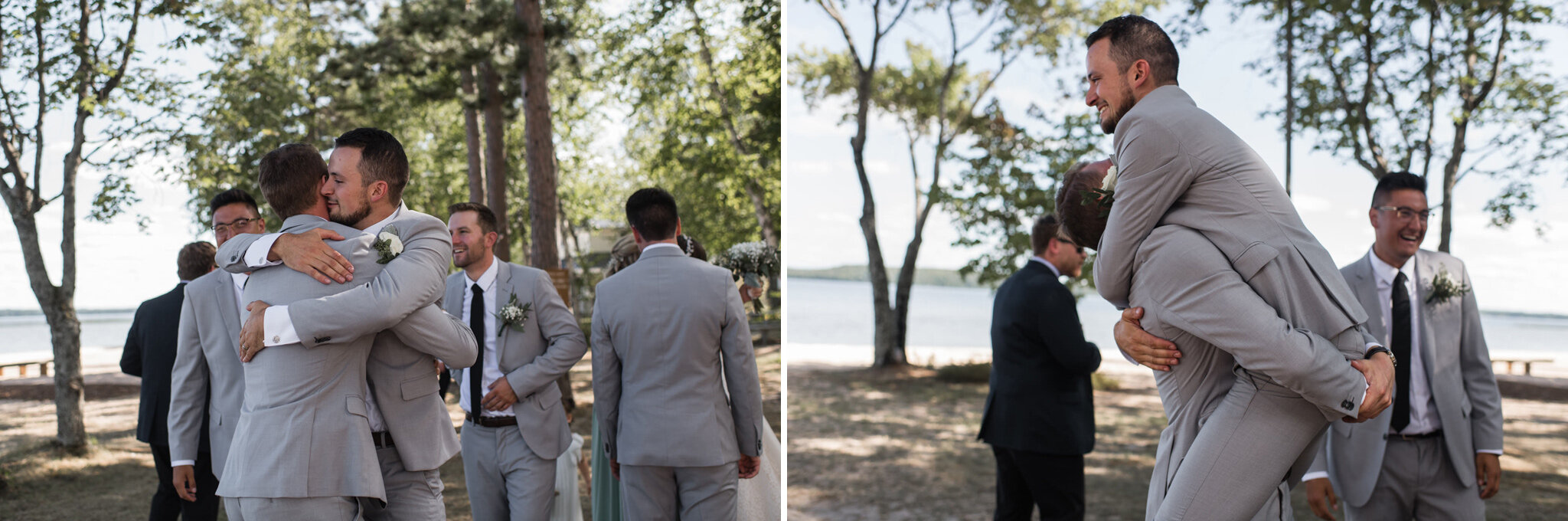 596-groomsmen-post-ceremony-reaction-outdoor-lake-wedding-ontario-toronto-photography.jpg