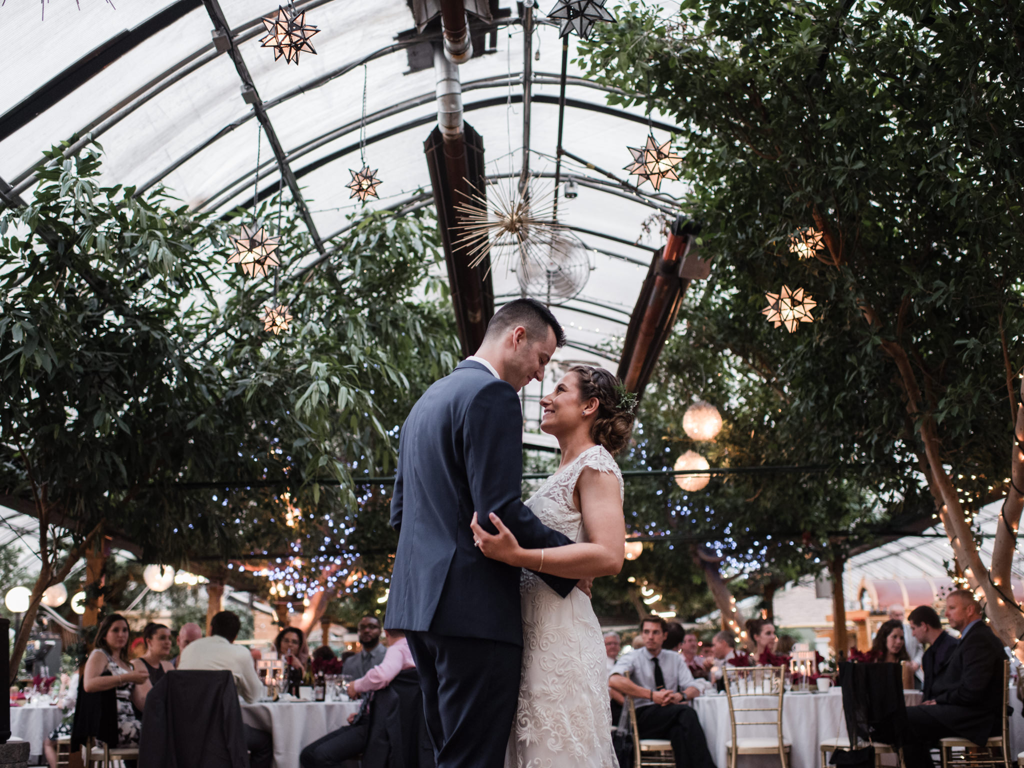 Madsen's greenhouse wedding
